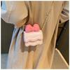 Kindergarten exquisite trendy children's bag super cute bow bag princess baby foreign style one shoulder messenger bag