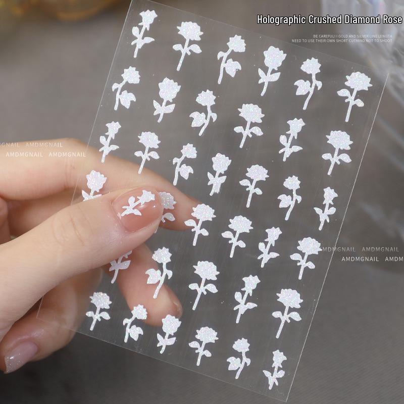 

Rose and Butterfly Face & Eye Makeup Stickers