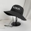 Custom Quick Dry Summer Men Bucket Hat Outdoor Uv Protection Wide Brim Hunting Hiking Hat Fisherman Hat Beach Sunscreen Cap