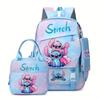 TS JYL laptop bag,Stitch Backpack Lightweight Large School Bag For Grade 1-6 Students