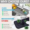 1 pc - Kitchen sink silicone splash proof drain pad