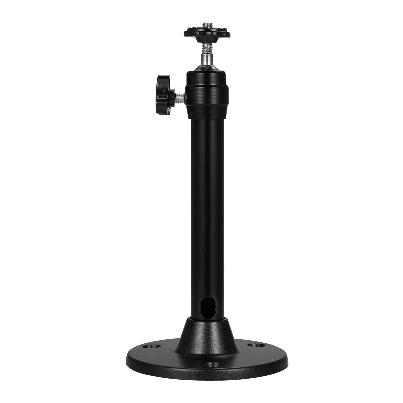 

Small Ceiling Wall Projector Mount Stand with 3 Screw Adapters Compatible with Most Projector чёрный