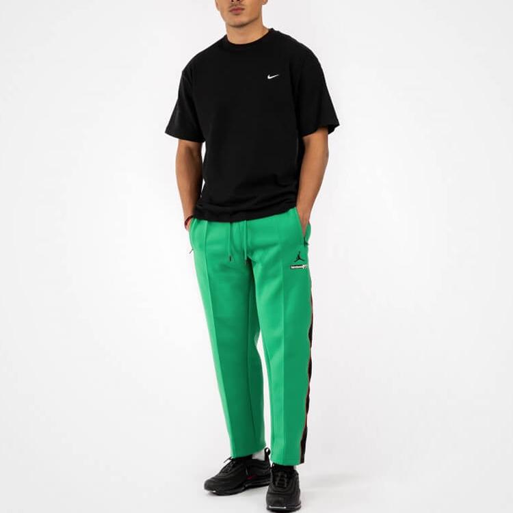 Jordan Why Not? X Facetasm Co-Branded Striped Casual Sports Pants Men Bottoms Green DC4641-372