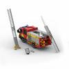 1036 PEZZI MOC Modello London Fire Brigade Lfb MK3 Autopompa Scala Camion Pesante Atego Blocchi da Costruzione Assemblaggio Fai-da-te Blocchi da Costruzione Regalo