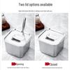 304 Stainless Steel Square Jam Bowl with Lid - Commercial Kitchen Seasoning and Sauce Container.