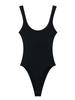 Women's Skinny Ribbed Bodysuits O Neck Straps Snap-Button Sexy Fashion Female Playsuits Comfortable Stretchy Clothing