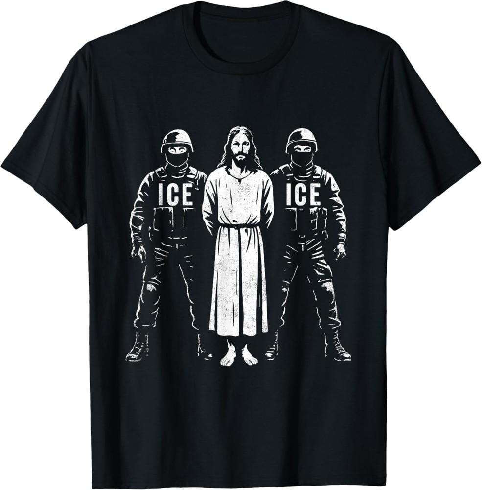 

Скасувати ICE Футболка Проти Депортації Ісус ICE T-Shirt 4XL