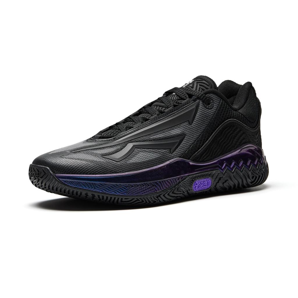 Anta KAI SPEED 2 Irving Pioneer 2, Schwarzer Krieger Dämpfung Abriebfest Rutschfest Niedrig geschnittene Basketballschuhe 912541114S-1
