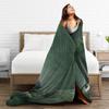 Chinese ink painting Soft Warm Blanket  Child Plush Throw Blanket Street Trend Couch Bed Flannel Bedspread Sofa Bed Cover