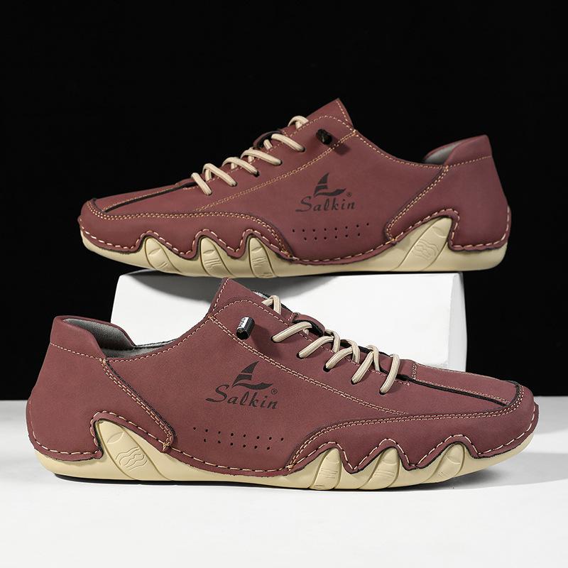 Fashion Men's Shoes Four Season New Plus Size Casual Shoes Fashion Low-top Soft Sole Breathable Outdoor Men's Sports Walking Shoes