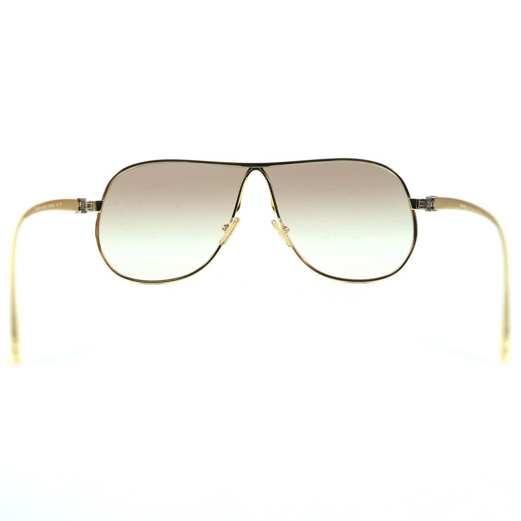 Excellent MIUMIU sunglasses Teardrop eyewear gold Women SMU A56 Used