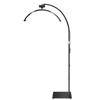 24" Gold Curved Eyelash Extension Lamp - Half Moon U-Shaped for Manicure, Eyebrow, Tattoo & Microblading.