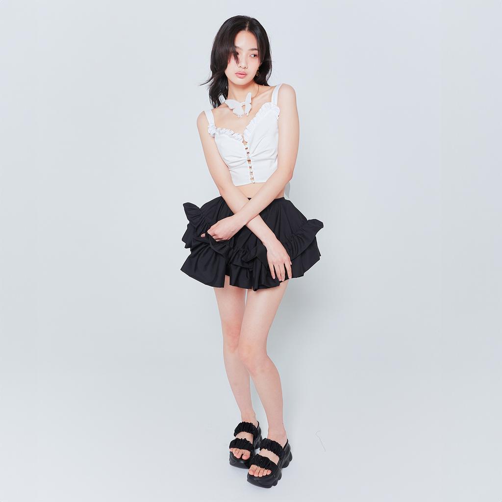 Leobyui Black Cloud Skirt