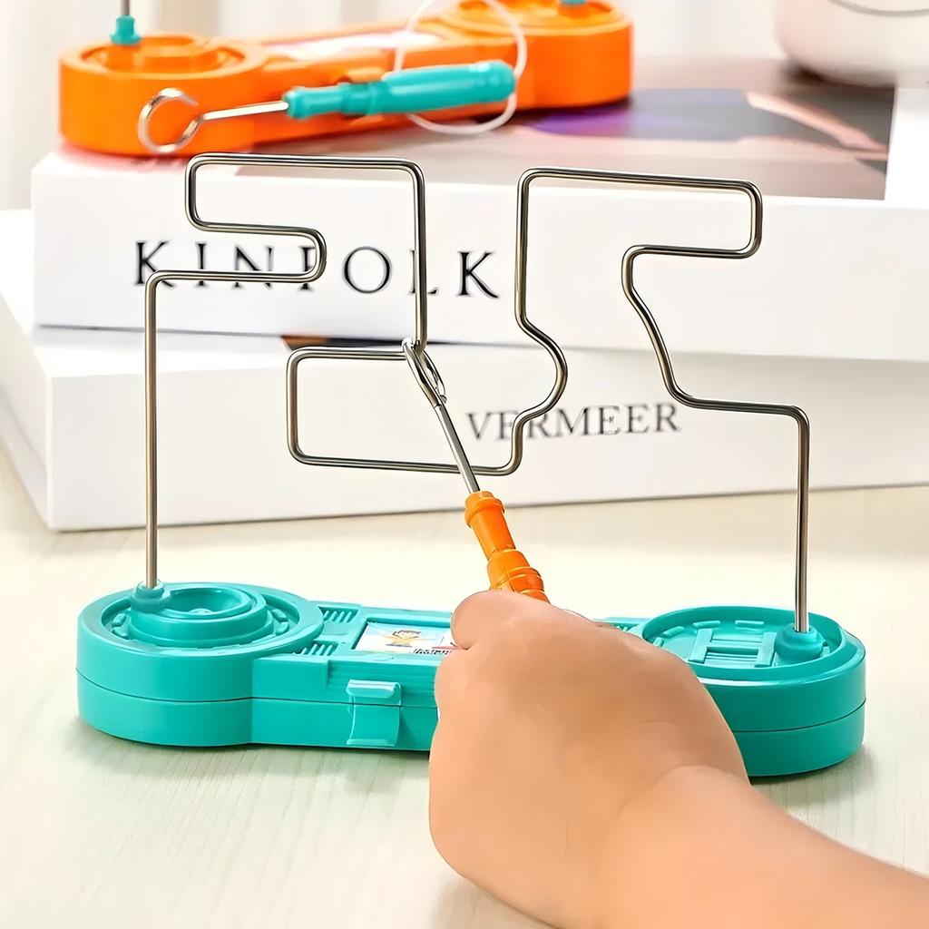 1pcs Fire Line Impact Electric Touch Maze Children Puzzle Interactive CHILDREN'S Creative Present Focus Artifact Focus Training Activity