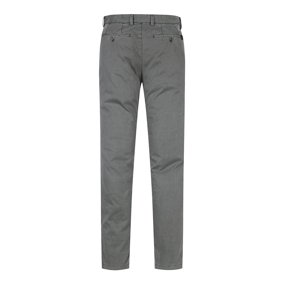 FERRAROMILANO Men'S Garment Dyed Cotton Pants Grey (A0C715234)