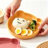 Silicone Baby Tableware Set: Feeding Bowl, Fork, Spoon & Food-Grade Dinner Plate