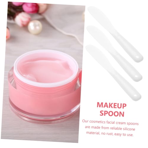 OATIPHO 10pcs Mask Stick Tool Stick, Beauty Spatula, Makeup Spatula, Silicone Spatula, Stirring Stick, Mixing Spoon, Cosmetic Applicator Spoon, Makeup
