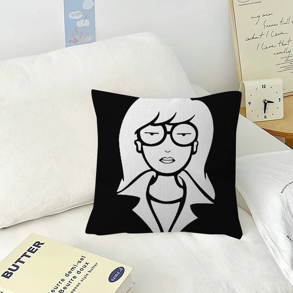 Cartoon Daria Sitcom   Pillow Cover Design Cushion Cover Decor Holiday Decorati