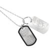 Diesel Double Plate Dog Tag Necklace Pendant DX0011040 [Diesel] [Item]