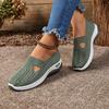 Fashion Women's Breathable Hollow Flat Sneakers - Casual Comfortable Walking Shoes for All Seasons Light Outdoor Footwear