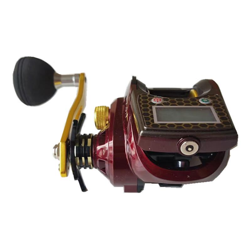 oeny Цифровая дисплейная спиннинговая катушка для рыбалки с высокоскоростной USB-зарядкой