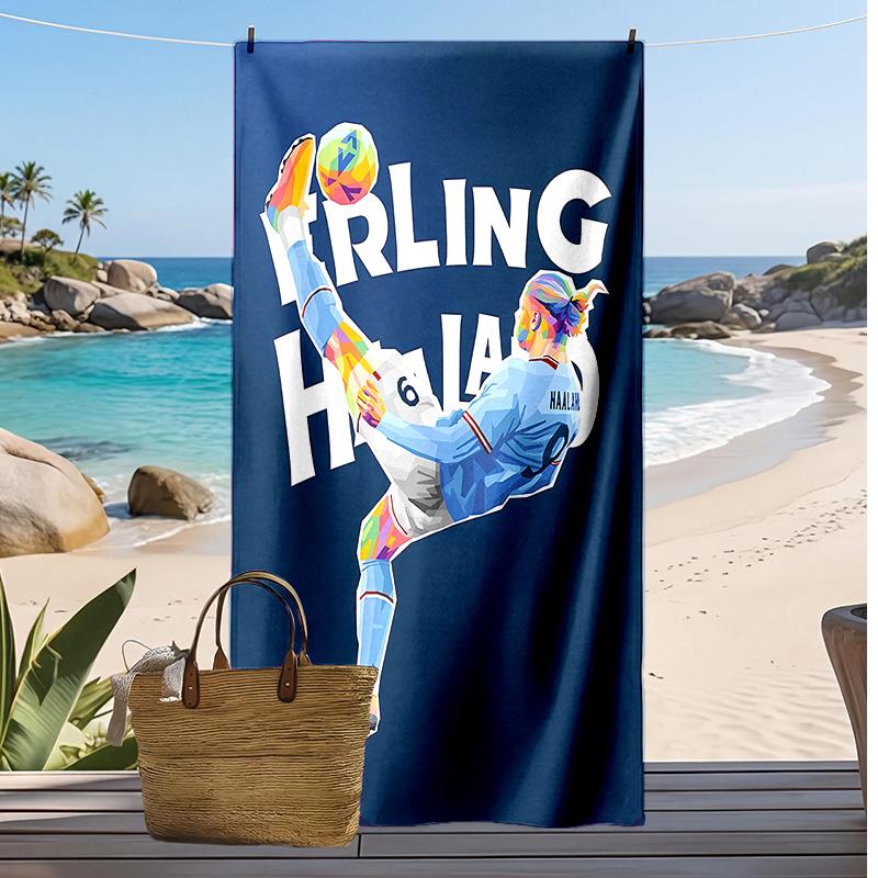 Game Printed Beach Towel Quick Dry Soft TowelPortable Large Rectangular Beach Blanket for Travel Swimming Pool