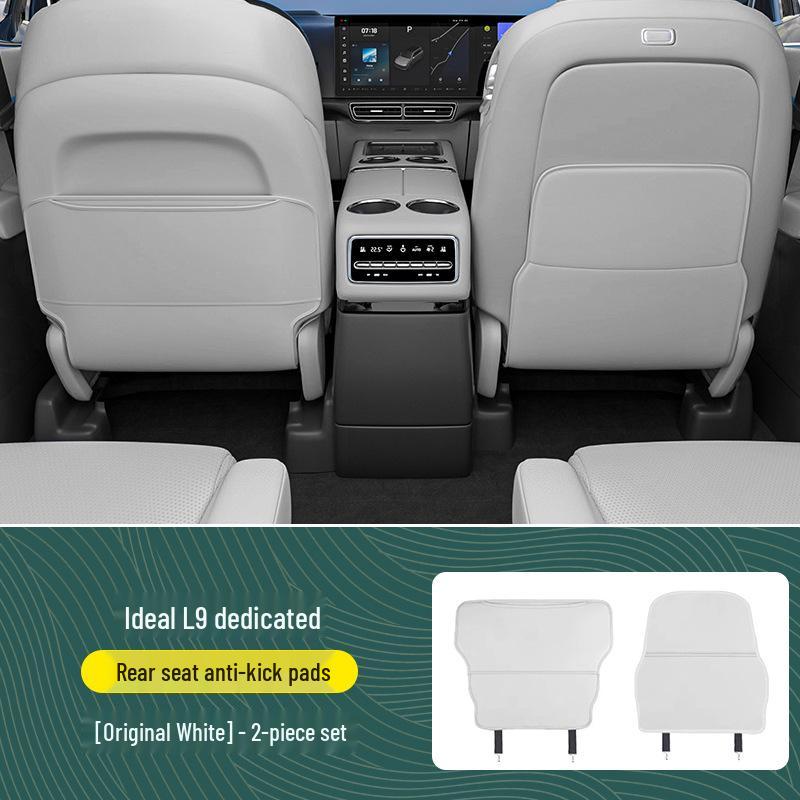 

Ideal L8/L9 Aisle Kick Mats: Second Row Seat Protection and Anti-Collision Accessories.