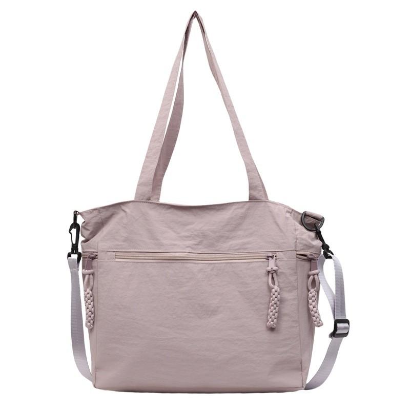 Nylon Tote Bag Large Capacity Fashion Casual Shoulder Purse For Daily Use