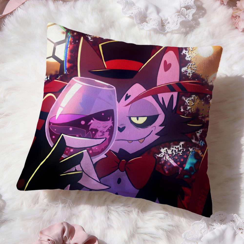 Hra H-Hazbin HotelS Povlak na polštář Prémiový komfort Oboustranný povlak na polštář - Dvoustranný design pro jakoukoli místnost a interiér auta