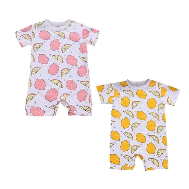 Adorable Newborn Baby Boy Girls Floral Romper Cotton Clothes Summer Outfits