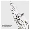 1 Pcs 21 In 1 Wire Stripping Pliers Bent Non Slip Handle Electrician Hand Tools Multitool Adjustable Automatic Stripper Tool