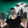 FakeFace Halloween Cosplay Grim Beast Adult and Latex Scary Monster Animal Party Stage Haunted Add Atmosphere Gloves, Reaper, Wolf, Costume, Child,