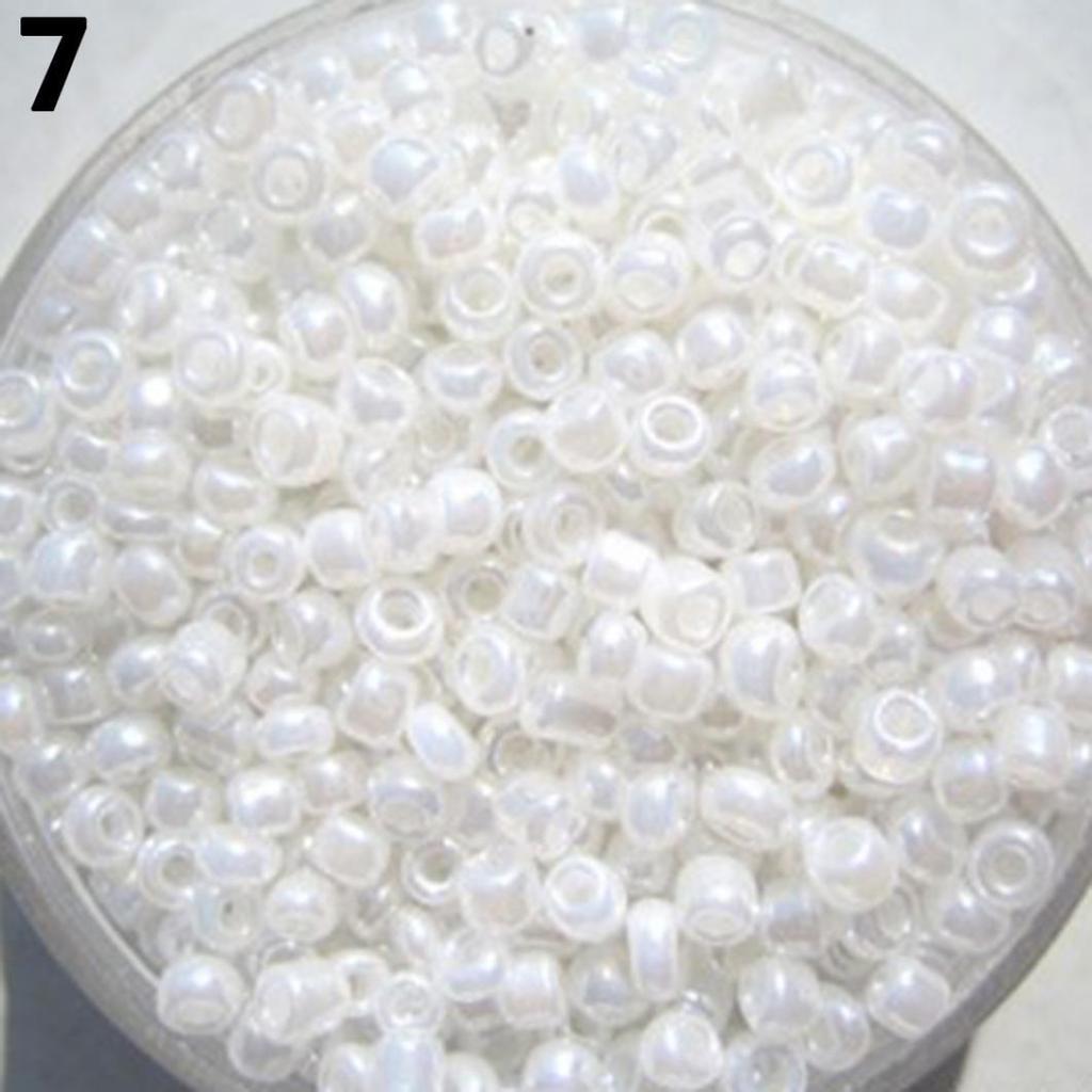 1000Pcs 3mm Round Czech Glass Spacer Loose Beads DIY for Jewelry Finding Necklace Bracelet Manual Accessories