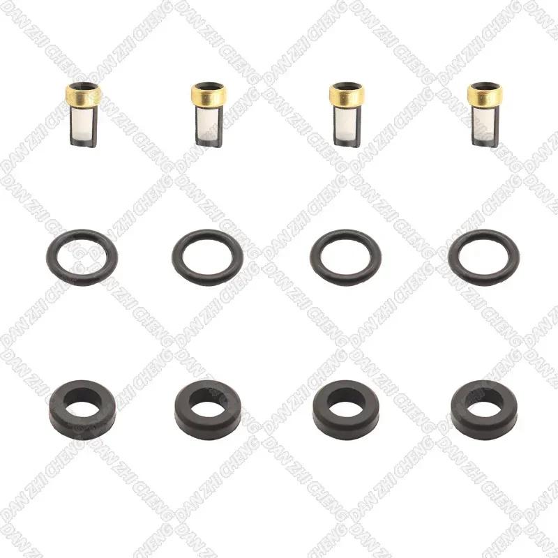 Fuel Injector Seal O-Ring Kit Seals Filters for Toyota 7K-E Engine 23250-13030 23209-13030