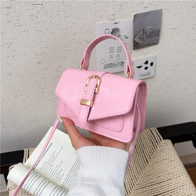 Simple Small Bag Women's Bag Spring New Fashion Portable Messenger Bag Highend Versatile Shoulder Small Square Bag