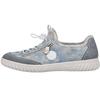 Women's N0963 Blue, Silver Semi-boots