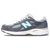 Kith x ניו באלנס 990v3 תוצרת ארה"ב כחול פלדה נעלי סניקרס יוניסקס אפור CL M990KS3