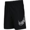 Nike Logo Print Woven Training Quick-Dry Shorts Men Bottoms Black DD1626-010