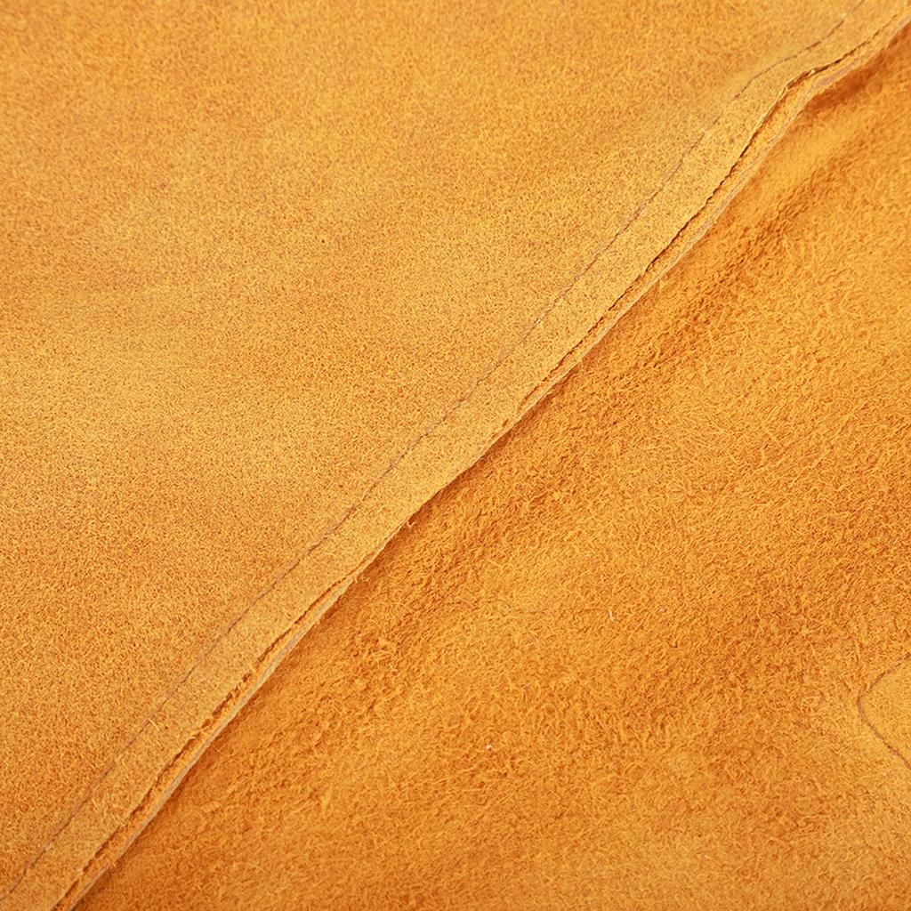 Heat-Resistant Cowhide Leather Foot Covers, Synthetic Cowhide Leather Welding Foot Covers, Easy To Remove, Flame Retardant, for High Temperature Work