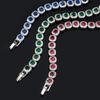 Jewelry European and American Retro Simulation Corundum Light Luxury Full Diamond Bracelet, Handmade Accessories for Women Wholesale, Main Stone 4mm