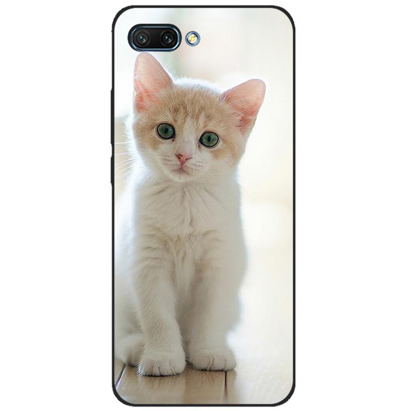 For honor 10 case soft silicon tpu back phone cover for huawei honor 10 Case Etui protective printing coque black tpu case
