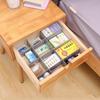 4 Pcs Of Adjustable Free Combination Drawer  Divider Diy Storage Shelves Household Partition Board