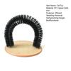 Cat Self-Grooming Toy Arch Grooming Brush with Heavy Scratching Pad Cat Scratcher And Body Massager