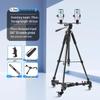 Professional Mobile Phone & DSLR Tripod with Pulley and Universal Ball Head for Live Streaming