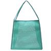 Wind Transparent Mesh Single Shoulder Satchel Lightweight Large Capacity Versatile Shopping Bag Beach Bag