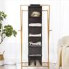 Japanese Style Foldable Non-woven Fabric Hanging Bag For Wardrobe Storage