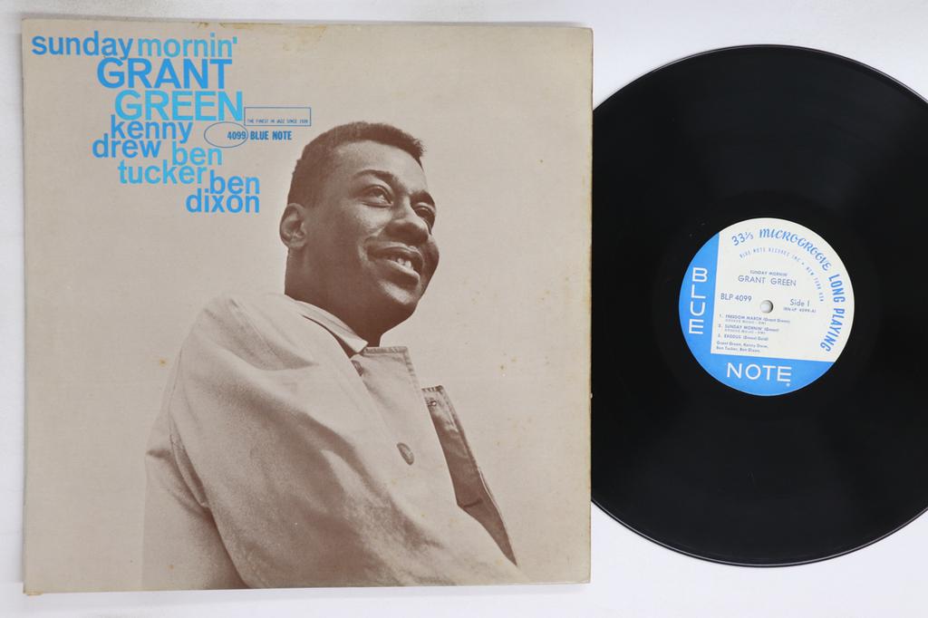 LP Record GRANT GREEN - Sunday Mornin BLP4099 BLUE NOTE 1962 US Jazz Used