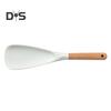 Cooking Spatula Heat Resistant Wood Handle Silicone Cooking Spoon Non-stick Cookware for Home Kitchen