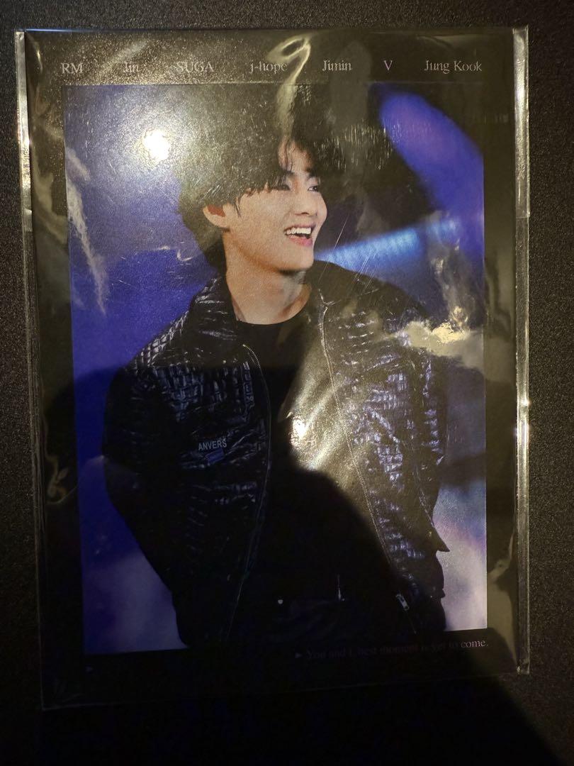 

[USED] BTS Yet to Come Movie Korea Exclusive Taehyung V Postcard