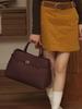 Retro semišová crossbody taška tote a aktovka cez rameno s veľkou kapacitou